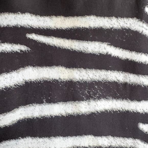 STELLA MCCARTNEY Zebra Stripe Silk Mini Dress - Picture 11 of 12